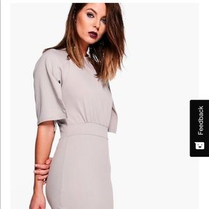 Boohoo Split sleeve Dress